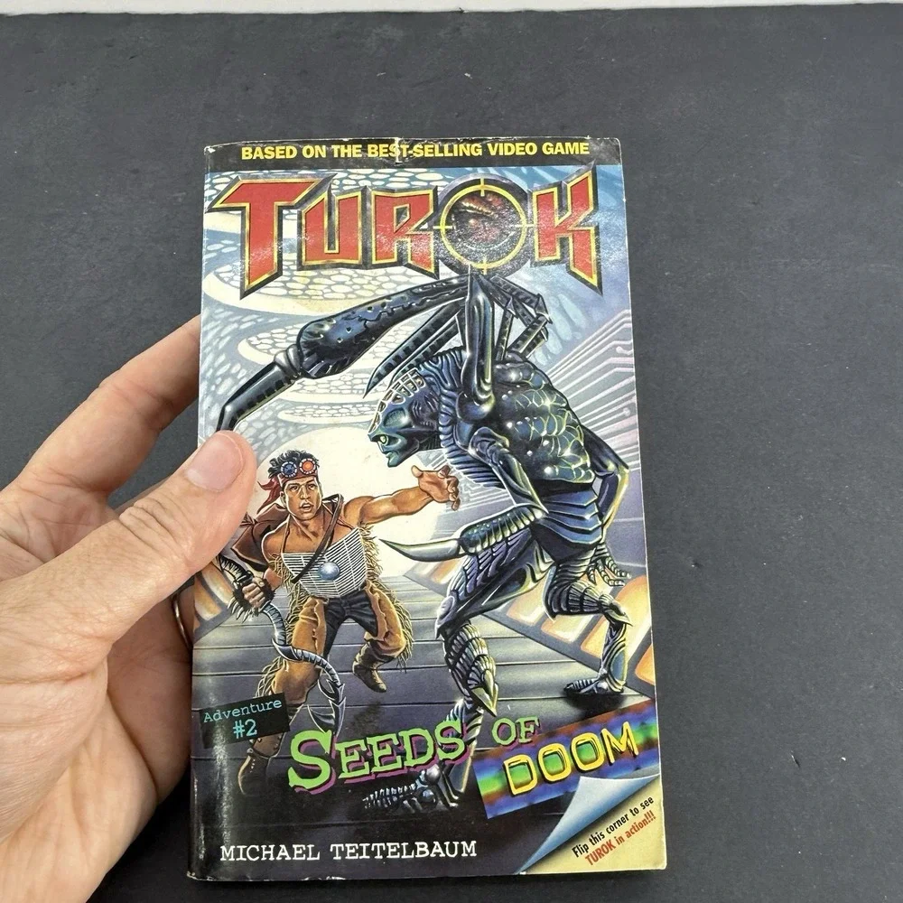Turok: Seeds of Doom (Adventure #2) Michael Teitelbaum Paperback Book